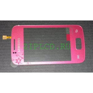 Сенсорное стекло (тачскрин) (Romantic Pink) для Samsung GT-S6102 GALAXY Y Duos