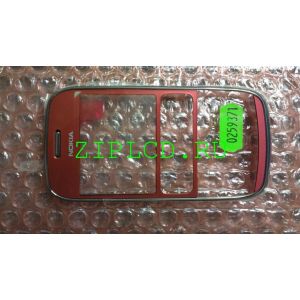 Передняя панель с защитным стеклом дисплея (Plum Red) для Nokia ASHA 302, АСЦ, Артикул: 0259223