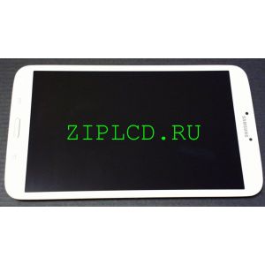 Дисплей (lcd) в сборе с сенсорным стеклом (тачскрином) цвет-(белый) для Samsung SM-T310 Tab 3 8.0