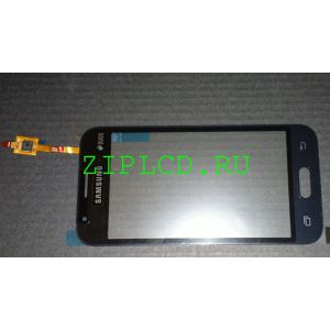 Сенсорное стекло (тачскрин) для Samsung SM-J105H/DS Galaxy J1 mini  ЦВЕТ (Black) 